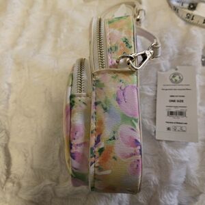 Floral Multi-Color Phone Crossbody